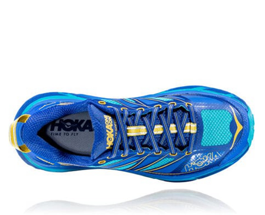 Tenis Hoka One One Trail Mujer Azules - Mafate Speed 2 - PBNY37821